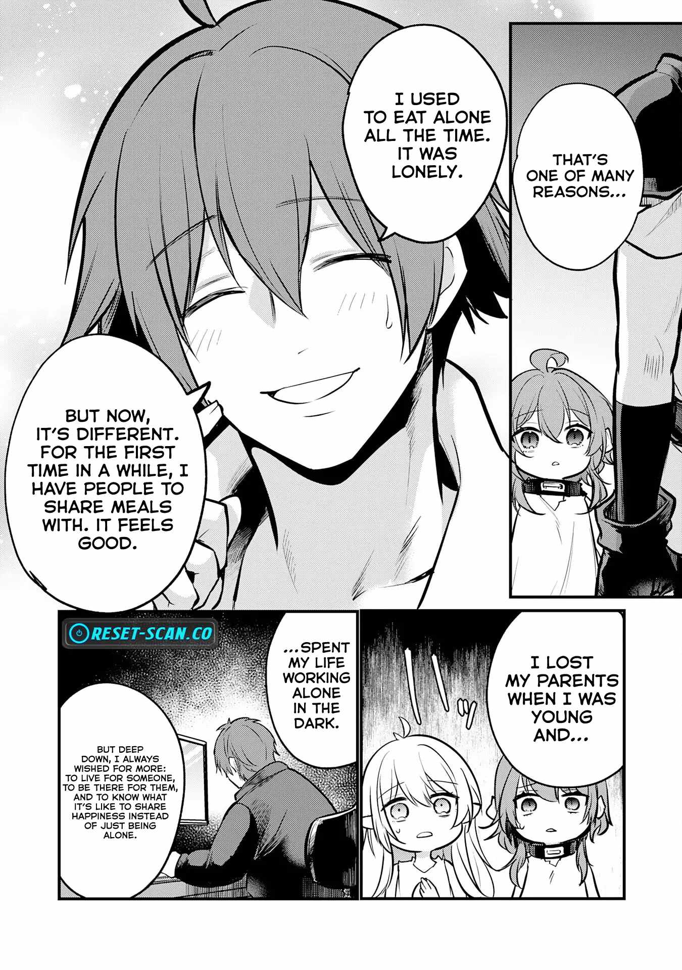 TENSEI SHITARA DOREI NO CHICHI NI NATTAKEDO, KAZOKU TOSHITE MEDERU KOTO NI SHITA Chapter 3 15